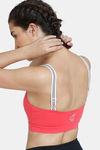 Zelocity Girls Sports Bra With Removable Padding - Paradise Pink — thumbnail 3